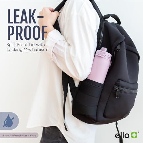 Termo Ello Pop & Fill 22oz Acero Inoxidable - Relleno Rápido y Aislado