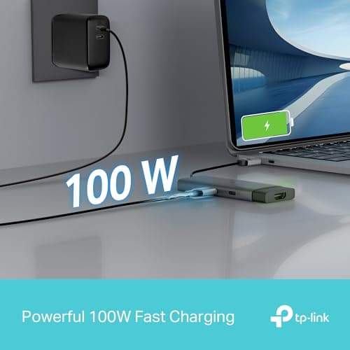 Hub USB C TP-Link 5 en 1 UH5020C | 4K@60Hz HDMI, PD 100W, 5Gbps
