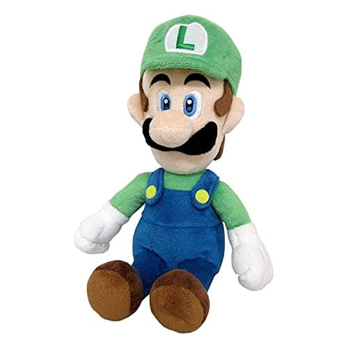 Peluche de Luigi de Super Mario All Star Collection, 10 pulgadas