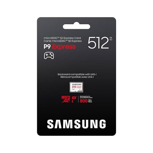Tarjeta de Memoria Samsung P9 Express microSDXC Express 512GB