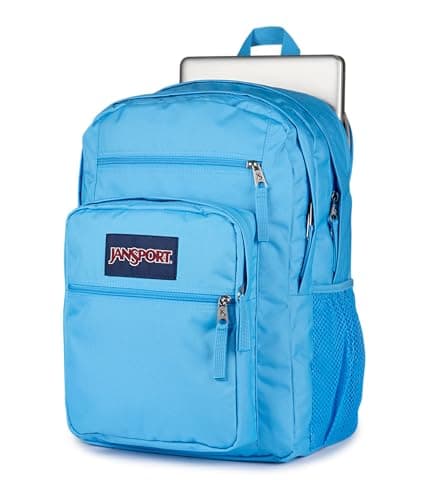 JanSport 34L Big Backpack - 15 Inch Laptop Sleeve, Electric Azul