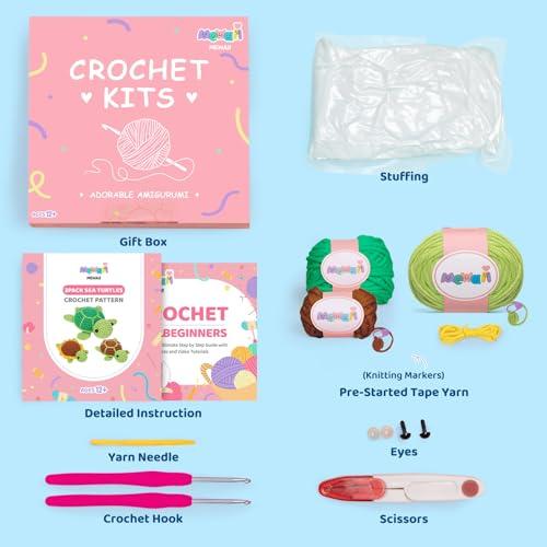 Kit de Crochet Mewaii para Principiantes: Animales y Video Tutorial