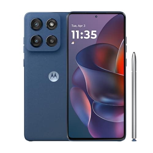 Motorola Moto G Stylus - 2025 | Unlocked | Made for US 8/256GB | 50MP Camera | Pantone Gibraltar Sea
