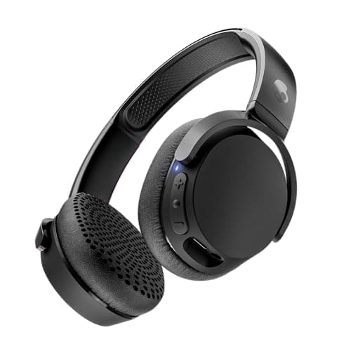 Audífonos Bluetooth Skullcandy Riff Wireless 2 On-Ear: 34H Batería, Plegables, AUX y Micrófono