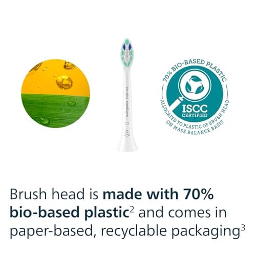 Cabezales Philips Sonicare C2 (Paq. de 3) – 9 Meses de Suministro, Blanco