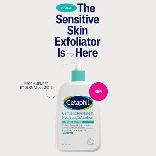 Cetaphil Loción Exfoliante Suave SA con Ácidos Salicílico y Mandélico, Hidratante Ligero