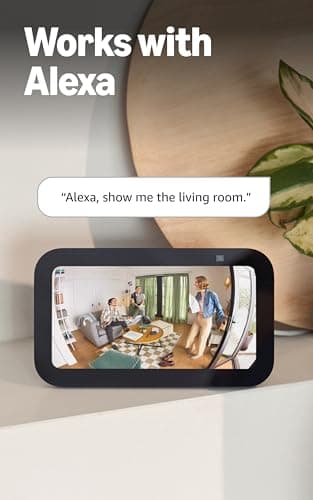 Ring Indoor Cam (newest model) — Home or business security in 1080p HD video, White