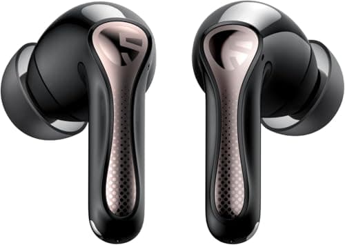 SoundPEATS Air5 Pro Hi-Res Wireless Earbuds, LDAC & aptX Lossless, Audiophile-Grade Sound with Wide Soundstage, 37H Playtime, Bluetooth 5.4, IPX5 Waterproof, Multipoint Connection