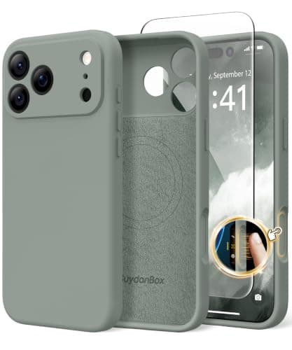 SuydanBox Magnetic for iPhone 18 Pro Case/iPhone 17 Pro Case Silicone