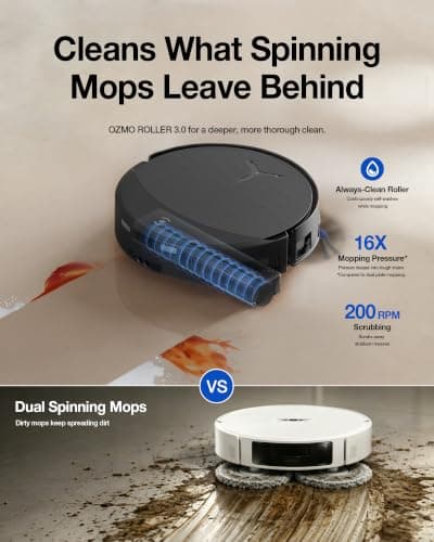 ECOVACS DEEBOT T90 PRO Omni Robot Aspiradora y Trapeador, Succión Potente de 30000Pa