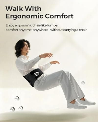 Duoorra Back Brace for Men & Women Lower Back Pain Relief, Sciatica Pain Relief, Herniated Disc, Scoliosis-Breathable Back Support Brace with 26° Ergonomic Bionic Curve Support Stays