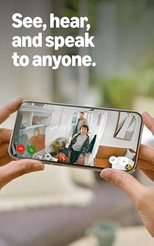 Ring Indoor Cam (newest model) — Home or business security in 1080p HD video, White