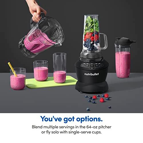 Licuadora nutribullet Combo 1200W - Negro Mate