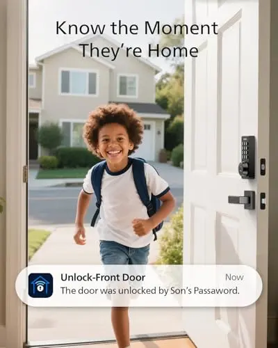 Chapa Inteligente Philips Wi-Fi, Acceso Sin Llave para Puerta Principal