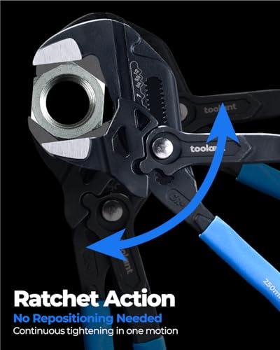 Juego de Llaves Pinza Ajustables toolant CR-V (7/10/12 Pulgadas)