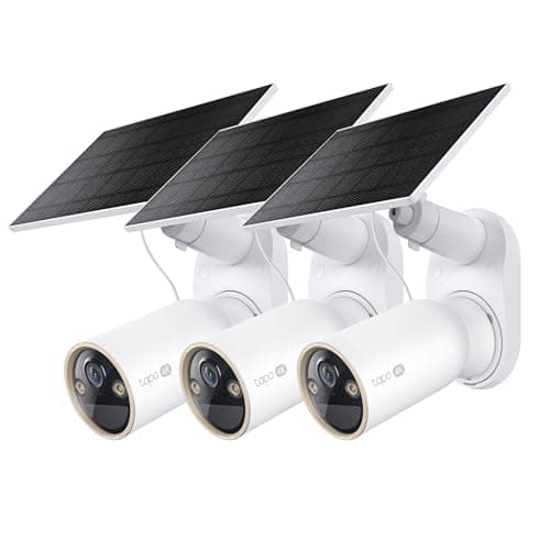 Tapo MagCam 4K Outdoor Wireless Security Camera – Battery Power with Solar, Magnetic Mount, Person/Vehicle Detection, Subscription-Free SD or Optional Cloud, Compatible with Alexa,