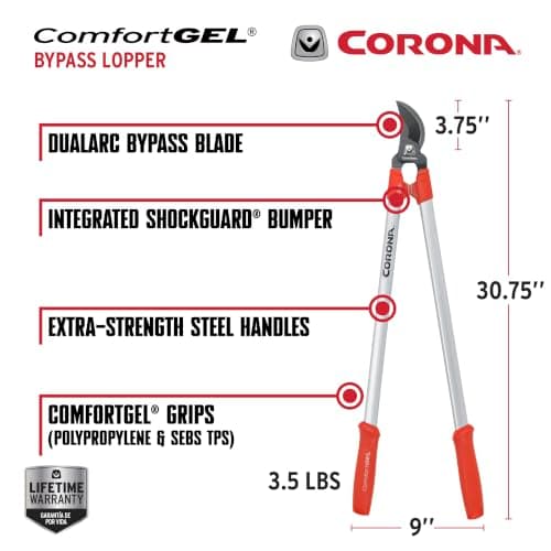 Podadoras Corona ComfortGEL de 30 pulgadas para Ramas