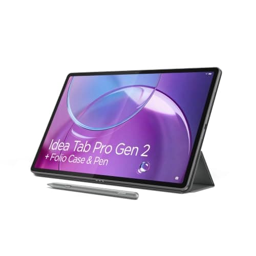 Tablet Lenovo Idea Tab Pro Gen 2 + Lápiz y Funda - 13″ 3.5K IPS 144Hz - Snapdragon® 8s - 8GB RAM / 128GB Almacenamiento