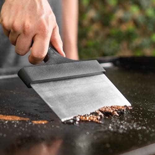 Raspador de Plancha Blackstone de Uso Rudo - 6 pulgadas de Acero Inoxidable
