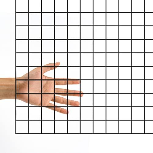 VEVOR Malla Metálica Galvanizada 36"x50' (1"x1") Calibre 16 + Kit de Instalación