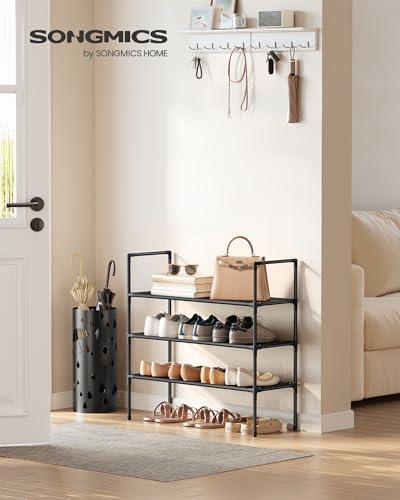 Zapatera SONGMICS de 3 Niveles, Delgada y Práctica