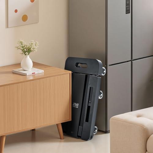 Diablo Plegable VEVOR: 500 lb, 6 Ruedas, Base Expandible