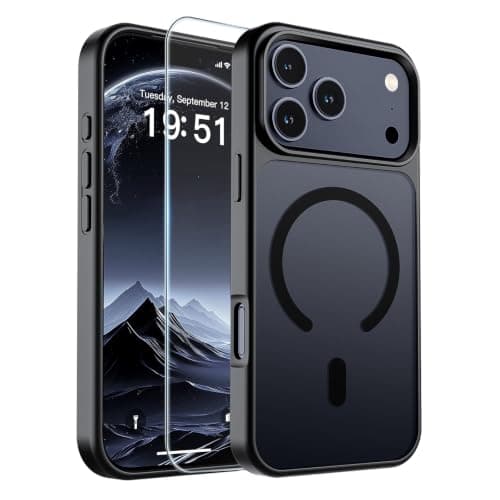 Funda Magnética SUPFINE Negra para iPhone 18 Pro / 17 Pro