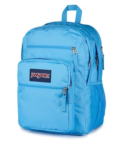 JanSport 34L Big Backpack - 15 Inch Laptop Sleeve, Electric Azul