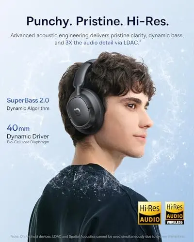 Audífonos Baseus Bass BH1 NC con Cancelación de Ruido Adaptativa y Sonido Hi-Res