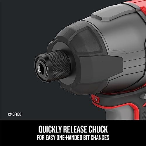 CRAFTSMAN V20 MAX Cordless Drill and Impact Driver, 2 Batteries, Charger
