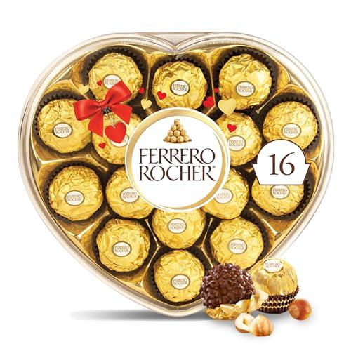 Caja de Chocolates Ferrero Rocher Corazón San Valentín, 16 pzas, 7 oz
