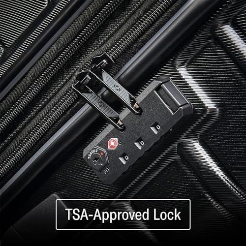 Set de 3 Maletas Rígidas Samsonite Omni 2 Expandibles con Spinner (19/24/28), Plata Ártico