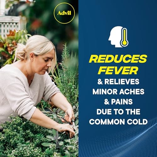 Advil Tablets, Ibuprofen 200mg, Pain Relief, 24 Count