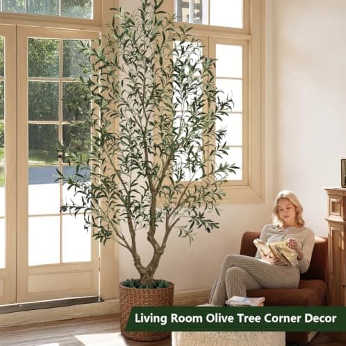 Vitalismo Olive Trees Artificial Indoor: 96% Lifelike - Looks Real Up Close