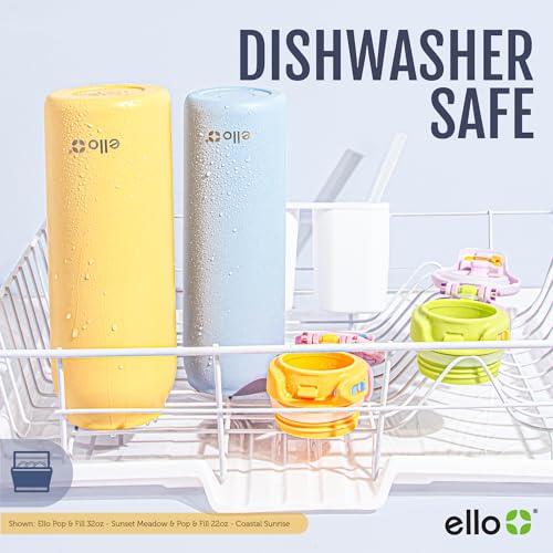 Termo Ello Pop & Fill 22oz Acero Inoxidable - Relleno Rápido y Aislado