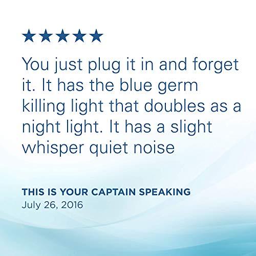 Mini Purificador de Aire de Pared Germ Guardian GG1100W con UV-C y Elimina Olores