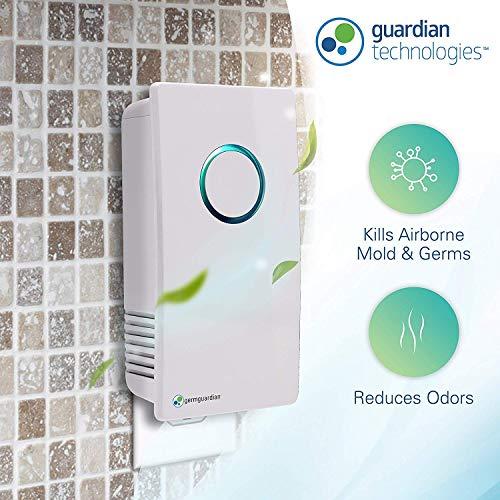 Mini Purificador de Aire de Pared Germ Guardian GG1100W con UV-C y Elimina Olores