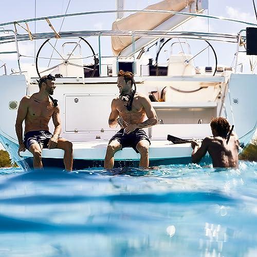 Nautica Pure Blue Eau de Toilette 3.3 fl oz para Hombre: Eucalipto, Cuero y Vainilla, Duradera y de Uso Diario