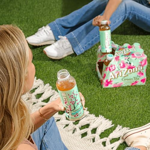 Té Verde AriZona con Ginseng y Miel - 16 fl oz (Paquete de 12)