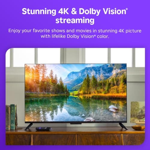 Roku Streaming Stick 4K con control remoto por voz - HDR10+ y Dolby Vision