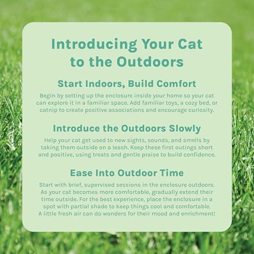 Mega Kit de Juego Catio Kitty City para Gatos - Uso Exterior e Interior