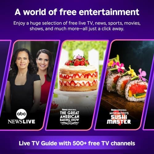 Roku Streaming Stick 4K con control remoto por voz - HDR10+ y Dolby Vision