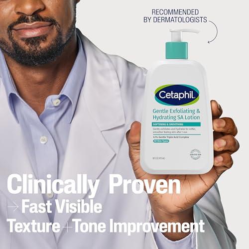 Cetaphil Loción Exfoliante Suave SA con Ácidos Salicílico y Mandélico, Hidratante Ligero