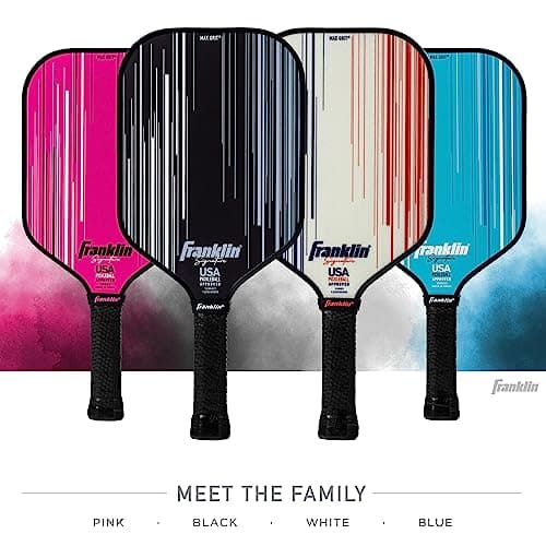 Paleta de Pickleball Pro Franklin Sports Signature Series USAPA - 13mm - Negra