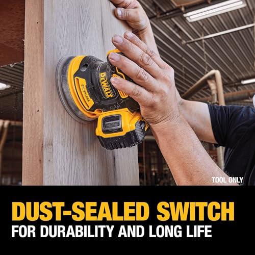 Lijadora Orbital DEWALT 20V MAX, Solo Herramienta (DCW210B)