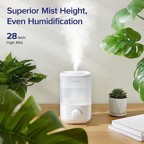 Humidificador LEVOIT de Llenado Superior 2.5L Silencioso y Fácil de Usar