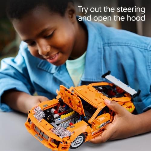 LEGO Technic Fast and Furious Toyota Supra MK4 Building Kit- Toy Car for Kids, Boys, and Girls, Ages 9+ - Creative Gift for Fast and Furious Car Fans - Realistic Engineering Details - 42204