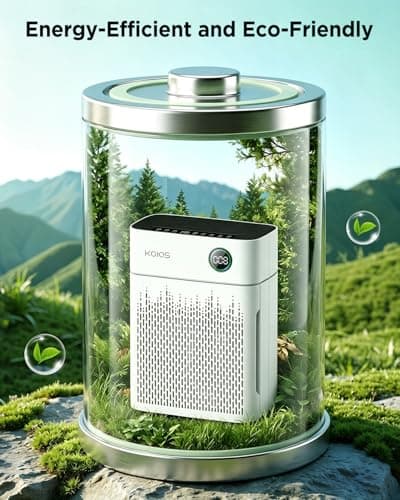 Purificador de Aire KOIOS H13 True HEPA para Hogar y Recámaras de 2500 sq ft
