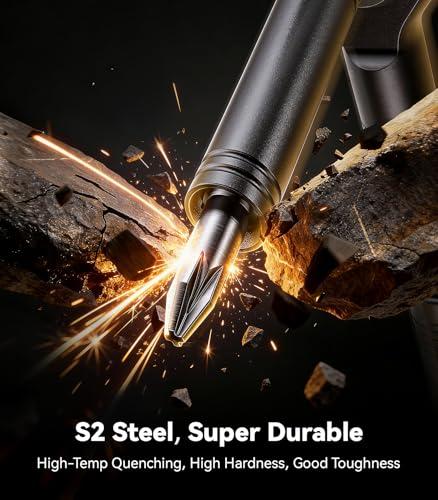 Kit Wesdut 32 en 1: Desarmadores Magnéticos con Mango en T y Trinquete, ¡5+ Estilos!