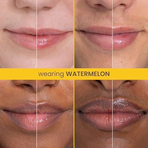 Bálsamo Labial Burt's Bees Rescue Sandía para Labios Secos y Agrietados (100% Natural, 0.35oz)